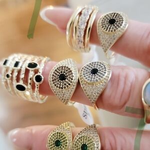 Melinda Maria Rings.orice For 1 Final No Offers.no BUNDLE OFFERS